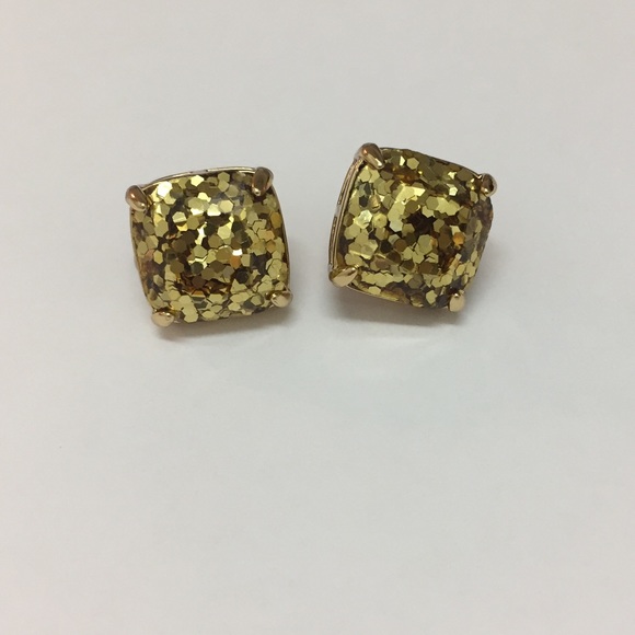 Kate Spade Gold Confetti Earrings - Picture 2 of 4